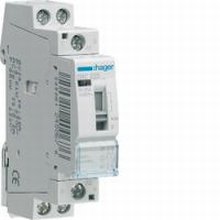 HAGER ERC225 CONTACTOR MANUELE BEDIENING -