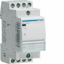 HAGER ESC425S CONTACTOR GERUISLOOS - 4X25A -