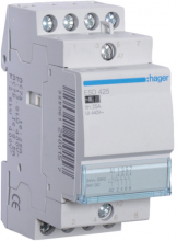 HAGER ESD425 CONTACTOR - 4X25A - 24V - 4NO
