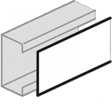 HAGER GBA452ALU DEKSEL VOOR GBA