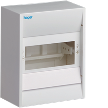 HAGER GD106A KLEMBESCHERMER MINI 1R 6 MOD.