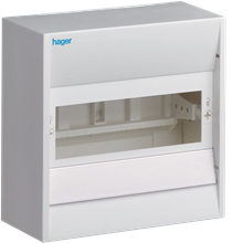 HAGER GD108A KLEMBESCHERMER MINI 1R 8 MOD.