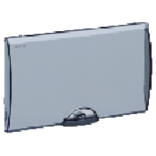 HAGER GP104T DOORZICHTIGE DEUR VR GD104E