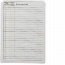 HAGER GZ06A SET VAN 10 PLANHOUDERS A5