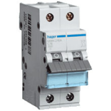 HAGER MCA263 AUTOMAAT 6KA C 2P 63A 2M