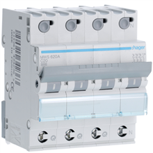 HAGER MWS620A AUTOMAAT 3KA C 3P N 20A