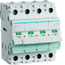 HAGER SBN463 MODULAIRE SCHAKELAAR 4 POLIG 6