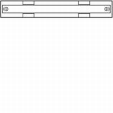 HAGER UD02F2 KIT MOD AFDEKPL + AARD 1 PAAR