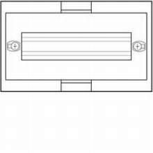 HAGER UD11B3 KIT 1 MB. 1X10M. - H.150MM