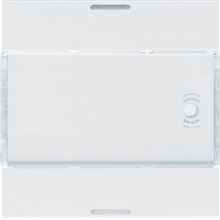 HAGER WXE312B TOETS GALLERY KNX 2 DK MET LED