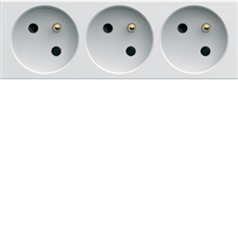 HAGER WXF423B 3X STPCT GALLERY KABELKAN 2P+A