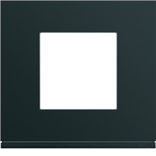 HAGER WXP0202 AFDEKPLAAT GALLERY ENKELVOUDIG