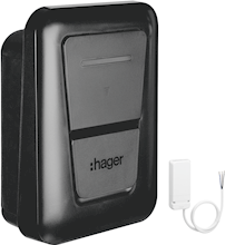 HAGER XVL122SPI WITTY PLUS SOCKET P1 BUNDEL