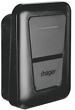 HAGER XVR111S WITTY ONE LAADSTATION SOCKET 1