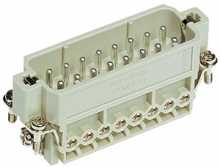 HARTING 9200162612 HANA 16 POS M INSERT VIJS