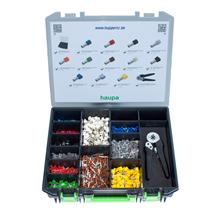 HAUPA 212806KIT ASSORTIMENT ADERHULZEN + TANG