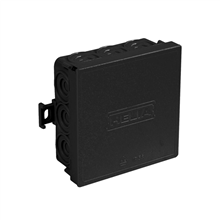 HELIA 25466 OPB.DS. L85B85H37 ZWART IP55