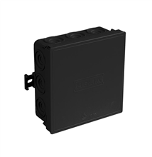 HELIA 25666 OPB.DS.L100B100H42 ZWART IP55