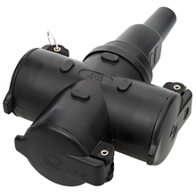 HUPPERTZ 0353GU DOMINO STEKKER RUBBER