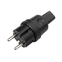 HUPPERTZ 242GF STEKKER RUBBER VR KABEL 11X5