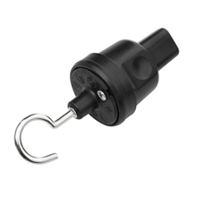 HUPPERTZ 242GF/E EINDSTUK + HAAK V.PLATTE KABEL