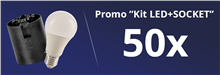 HUPPERTZ PROMOKITLED KIT 50ST LED+SOCKET