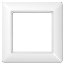 JUNG AS581WW RAHMEN 1 FACH