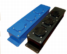 KERAF KE 16B OPB STOPC 3X2P+A 16A BL