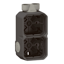 LEGRAND 069610L PLEXO OPBOUWDOOS 2 MECHANISMEN