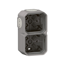 LEGRAND 069672L PLEXO OPBOUWDOOS 2 MECHANISMEN