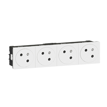 LEGRAND 077144L MOS.LINK CTDOOS 4X2P+A VLAK