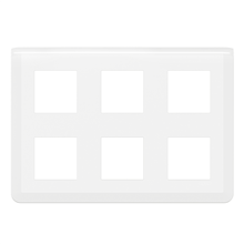 LEGRAND 078832L MOSAIC AFDEKPL. 2X3X2 MOD WIT