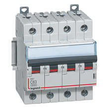 LEGRAND 407934 AUTOM. DX3 6000A/10KA 4P C63