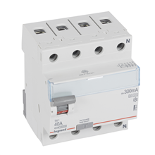 LEGRAND 411947 DIFF SCHAK TX3 4P 300MA 40A