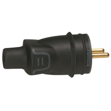 LEGRAND 50445 STEKKER RUBBER 2P+A