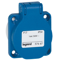 LEGRAND 57667 P17 HUISHOUD CONTACTD 2P+A 16A
