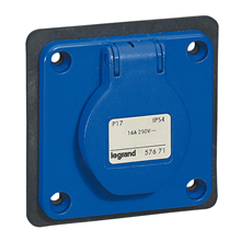 LEGRAND 57671 STOPC 1/2 P17 HUISH 2P+A 16A