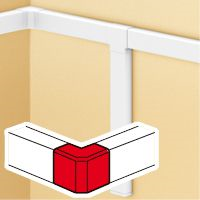 LEGRAND 637102 BUITENHOEK 25X25MM