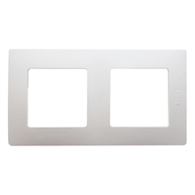 LEGRAND 665012 NILOE DUBBELE AFDEKPL. CREME