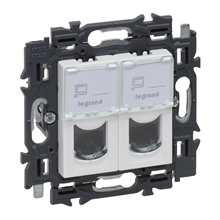 LEGRAND 741571 VAL CTDOOS 2XRJ45 UTP CAT6