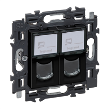 LEGRAND 741771 VAL CTDOOS 2XRJ45 UTP CAT6