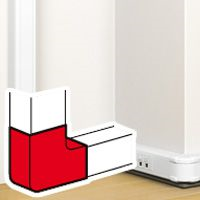 LEGRAND 75641 PLATTE HOEK 50X80MM