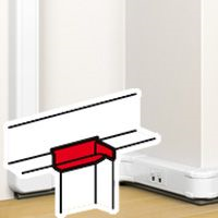 LEGRAND 75676 T-AFTAKKING 50X105MM