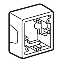 LEGRAND 776181 VAL OPBOUWDOOS 1 MECH. WIT