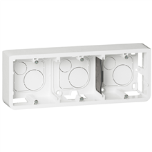 LEGRAND 80286 MOSAIC OPBOUWKADER HORIZ