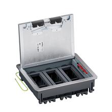 LEGRAND 80719 VLOERDOOS MET METAAL RAND VOOR