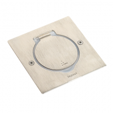 LEGRAND 89700 HOUDER VLOERCTDOOS VIERKANT