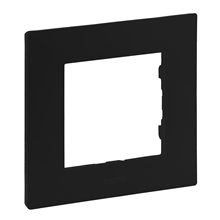 LEGRAND NNP111BL NILOE ENKELV. AFDEKPLAAT ZWART