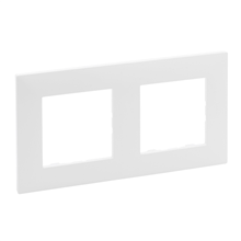 LEGRAND NNP112WH NILOE DUBBEL. AFDEKPLAAT WIT C