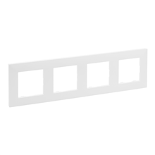 LEGRAND NNP114WH NILOE VIERV. AFDEKPLAAT WIT CE